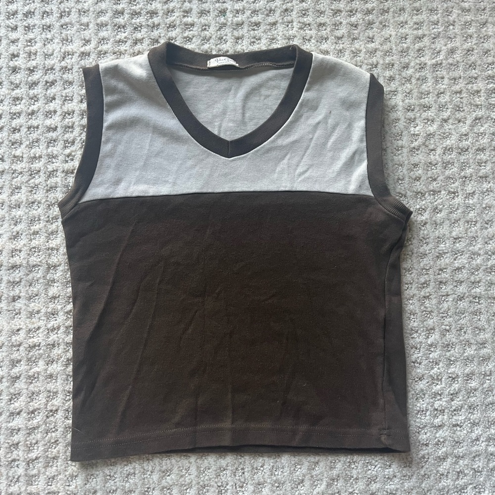 Cute brown tank